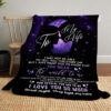 blankets to my wife valentine gifts for wife you mean the world - Super King - Ettee