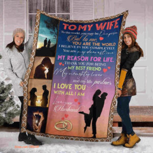 blanket for wife thank you for being my best friend - Super King - Ettee