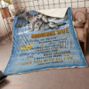 blanket for wife on my wolf couple i love you with all im - Super King - Ettee