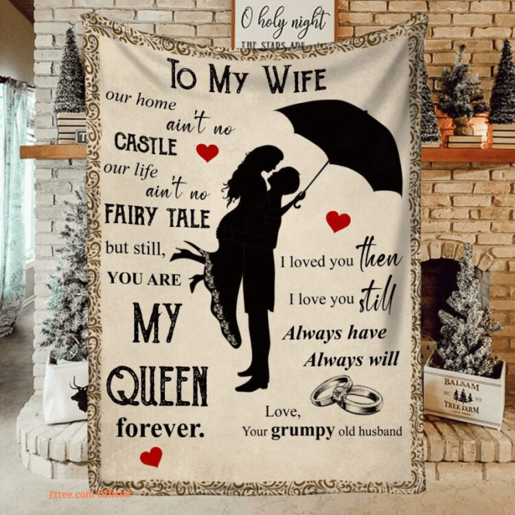 blanket for wife wedding romantic gifts for wife - Super King - Ettee