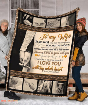 blanket for your wife you may be one person - Super King - Ettee