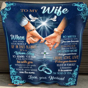 blanket for wife ill always be with you - Super King - Ettee