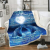 blanket for wife no matter ho much i say i love you dolphin moon - Super King - Ettee