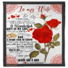 blanket for wife valentine day i love you with all im - Super King - Ettee