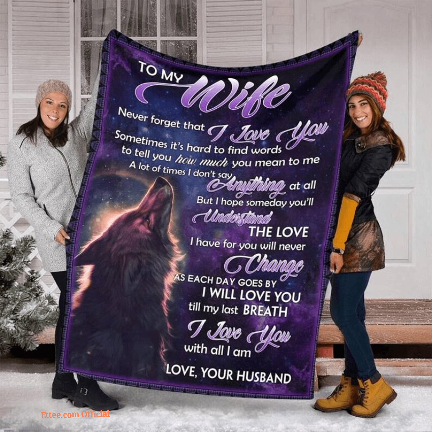blanket for wife you touch me in my dream - Ettee - blanket