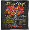 blanket for wife as we grow older together tree - Super King - Ettee