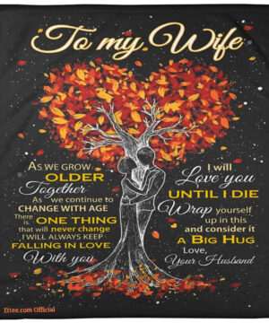 blanket for wife as we grow older together tree - Super King - Ettee