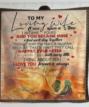 blanket for wife on valentines day i love you forever always - Super King - Ettee