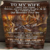 blanket for wife on valentine day all i want is you remember i love you - Super King - Ettee