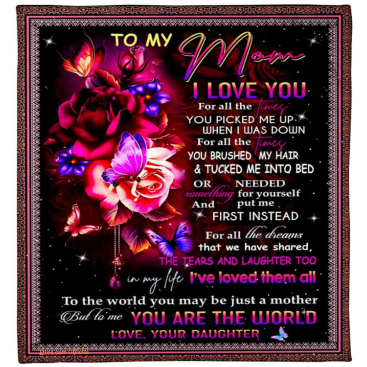 I Love You For All The Times Quilt Blanket How To Say Thank You - Super King - Ettee