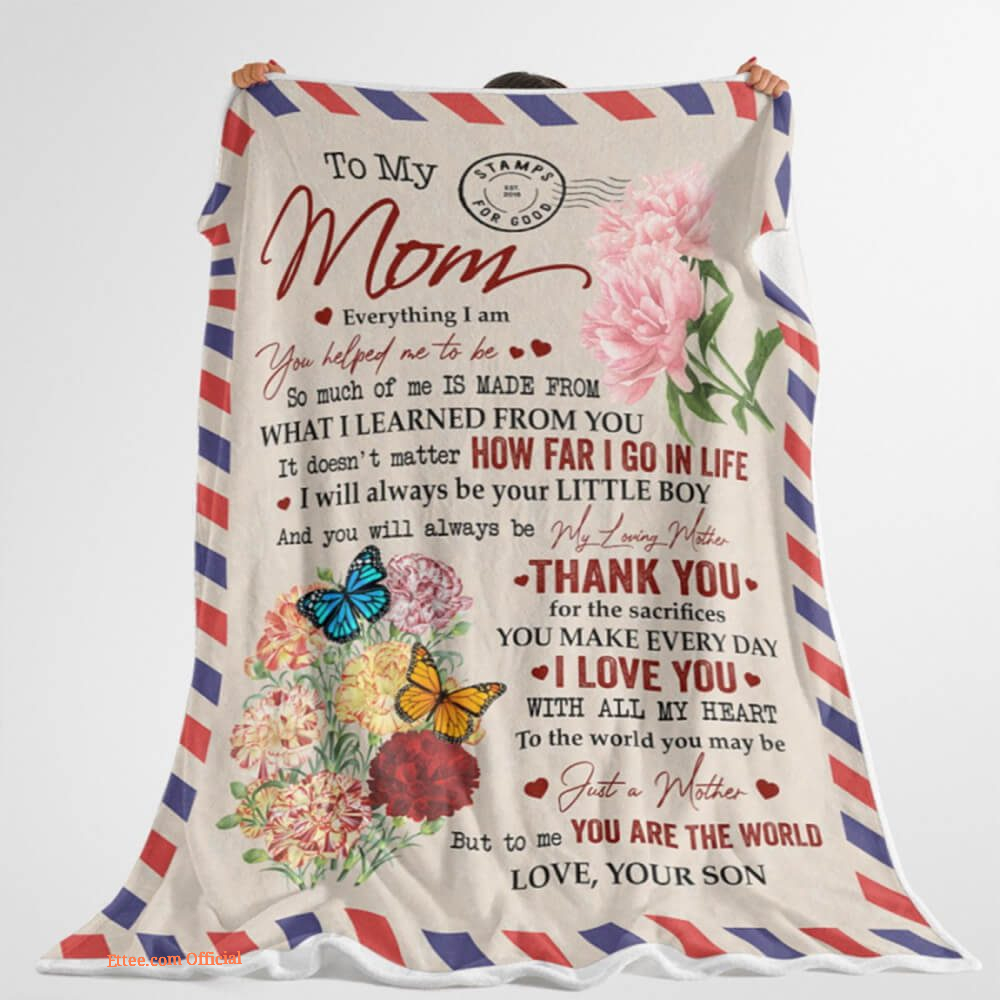 I Love You For All The Times You Picked Me Up Quilt Blanket Mother - Ettee - I Love You For All The Times You Picked Me Up Quilt Blanket Mother