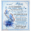To My Mom Do You Remember The First Time Quilt Blanket - Super King - Ettee