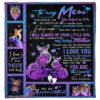 To My Mom Everything I Am You Helped Me To Be So Much Of Me Quilt Blanket - Super King - Ettee