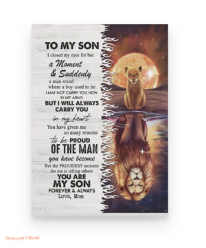 to my son you are my son forever and always fleece blanket - Ettee - always