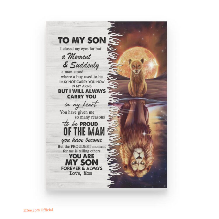 to my son you are my son forever and always fleece blanket - Ettee - always