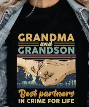 Grandma And Grandson Best Partners - Ettee - best partners