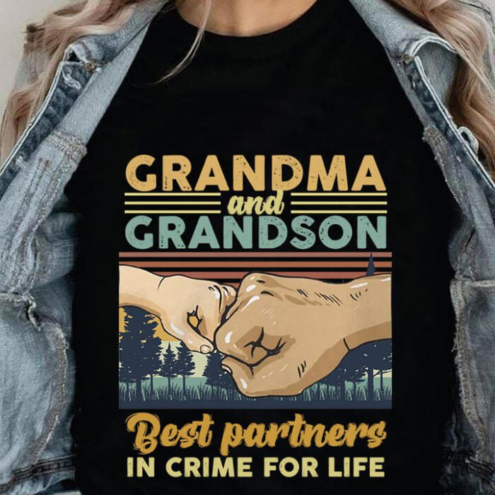 Grandma And Grandson Best Partners - Ettee - best partners