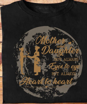 Mother and Daughter: Hearts Aligned, Eyes Differ. Perfect Gift for Her or Me - Ettee - Daughter