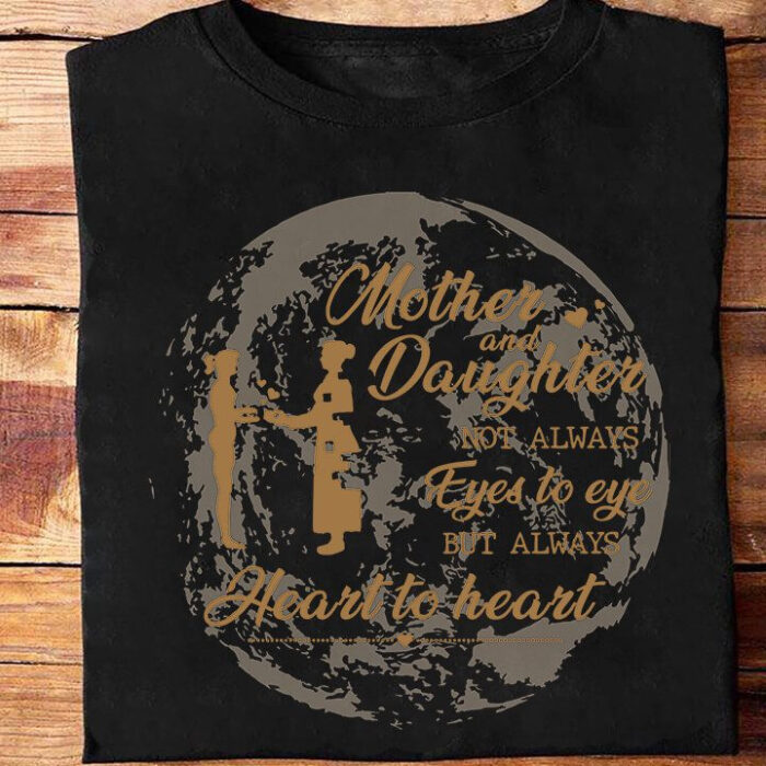 Mother and Daughter: Hearts Aligned, Eyes Differ. Perfect Gift for Her or Me - Ettee - Daughter