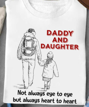 Daddy and Daughter not always eye to eye but always heart to heart - Ettee - daddy