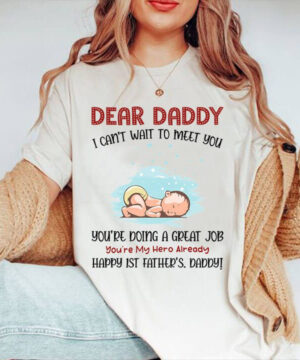 Dear Daddy I Can't Wait to Meet You - Ettee - Can't Wait