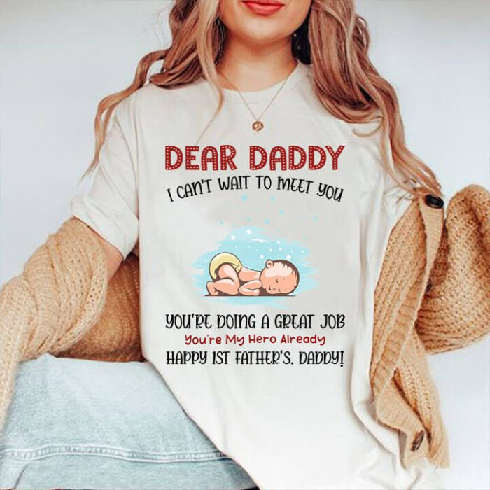 Dear Daddy I Can't Wait to Meet You - Ettee - Can't Wait