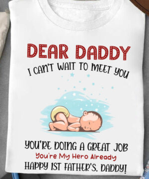 Dear Daddy I Can't Wait to Meet You - Ettee - Can't Wait