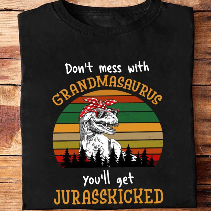 Don't Mess With Grandmasaurus You'll Get Jurasskicked - Ettee - Discoverability
