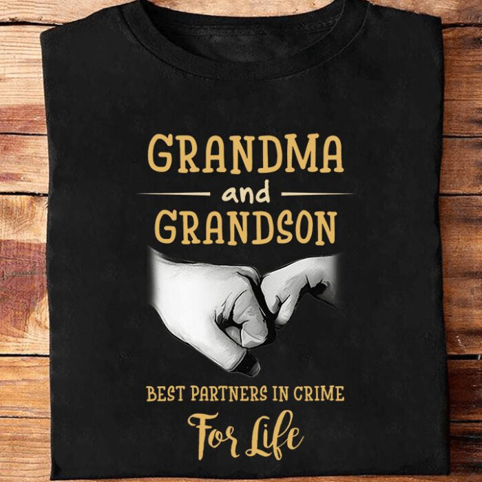 Grandma and Grandson Best Partners in Crime For Life - Ettee - best partners