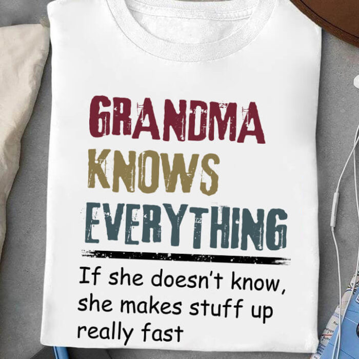 Grandma Know Everything - Ettee - advice