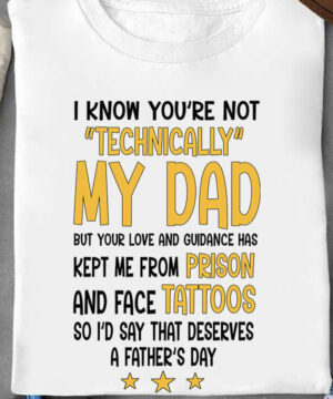 I Know You're Not Technically My Dad - Ettee - bonus dad