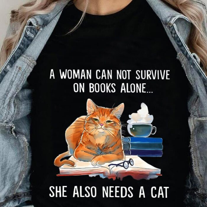 A Woman Cannot Survive On Books Alone - Ettee - Alone