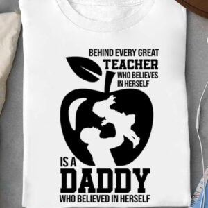 Behind every great teacher who believes in herself - Ettee - believes in herself