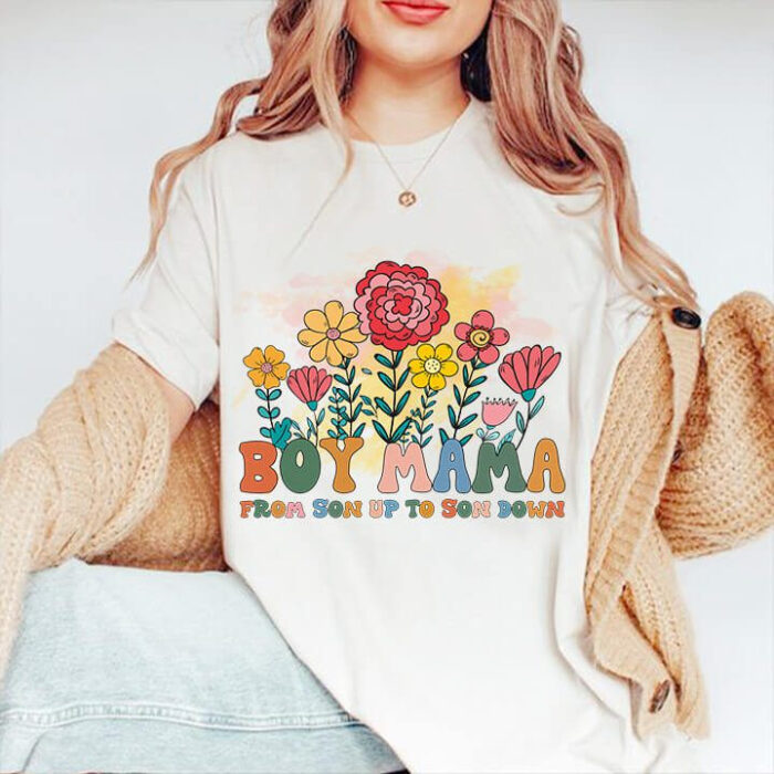 Boy Mama From Son Up To Son Down - Unique Gift for Moms - Ettee - Boy Mama