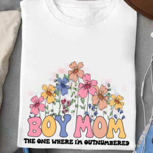 Boy Mom The One Where I'm Outnumbered - Ettee - Boy Mom