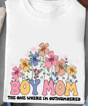 Boy Mom The One Where I'm Outnumbered - Ettee - Boy Mom