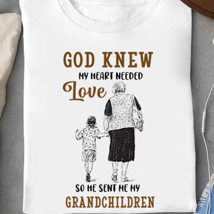 God knew my heart needed love so hu sent me my grandchildren - Ettee - God