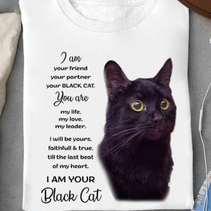 I Am Your Friend Your Partner Your Black Cat - Ettee - Black Cat