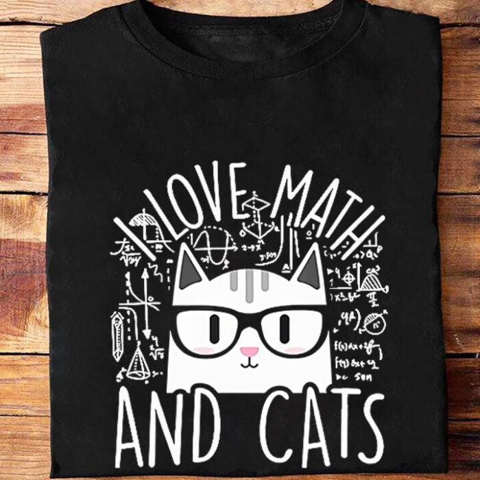 I Love Math And Cats - Ettee - arithmetic