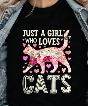 Just A Girl Who Loves Cats - Ettee - cats