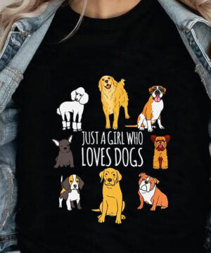 Just A Girl Who Loves Dogs - Ettee - Dogs