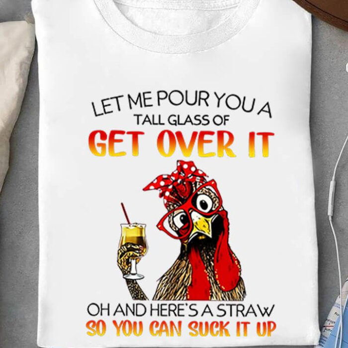Let Me Pour You A Tall Glass Of Get Over It - Ettee - drinkware