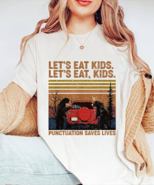 Let's Eat Kids. Let's Eat, Kids. Punctuation Saves Lives - Ettee - Kids