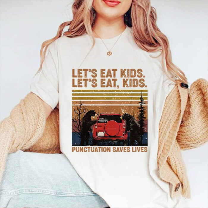 Let's Eat Kids. Let's Eat, Kids. Punctuation Saves Lives - Ettee - Kids