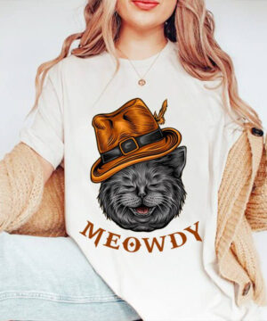 Meowdy Cat T-Shirt - Ettee - Cat Lover's Tote Bag