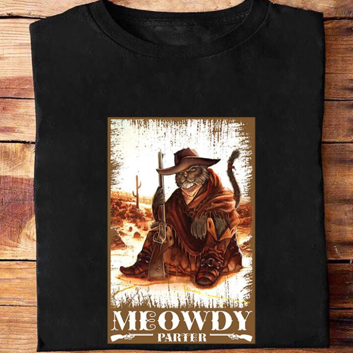 Funny Country Music Cat Cowboy Meowdy Gift for Cat Lovers - Ettee - Cat