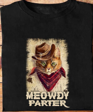 Meowdy Parter Funny Country Music Cat Cowboy - Ettee - Cat Cowboy