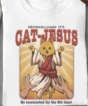 Meowlellujah It's Cat Jesus - Ettee - cat gift