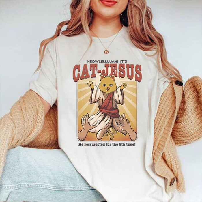 Meowlellujah It's Cat Jesus - Ettee - cat gift