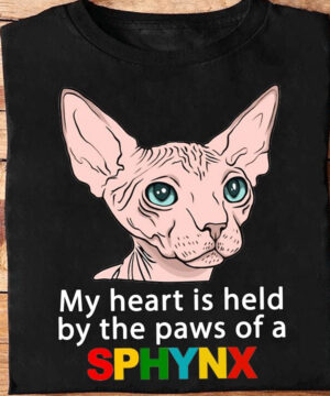 My Heart Is Held By The Paws Of A Sphynx - Ettee - cat lover